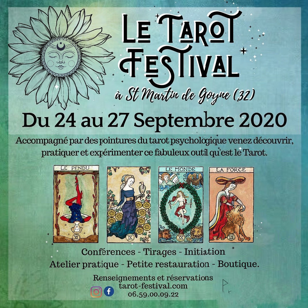 Lire la suite à propos de l’article Le Tarot Festival – 24/09 au 27/09
